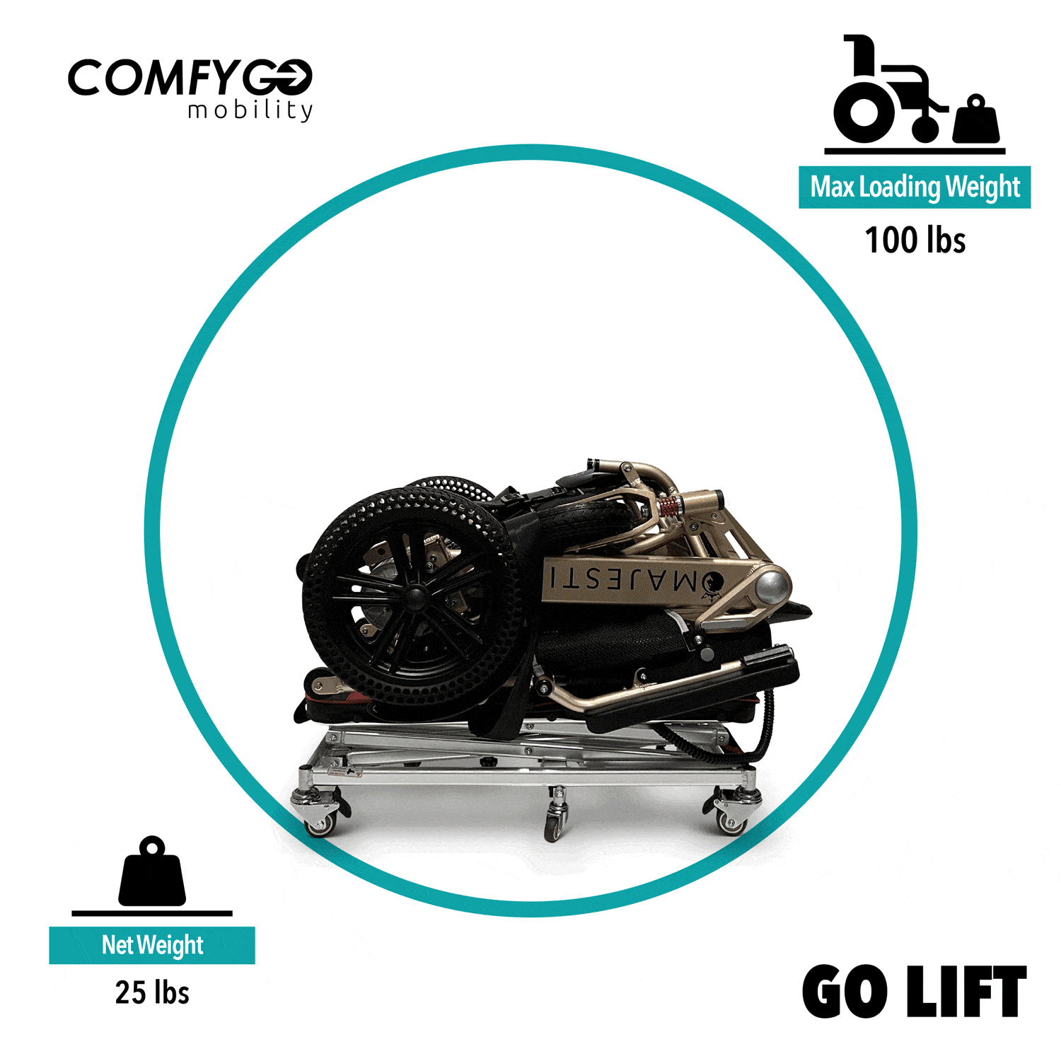 GOLift Portable Lift For Electric Wheelchairs And Scooters CFS