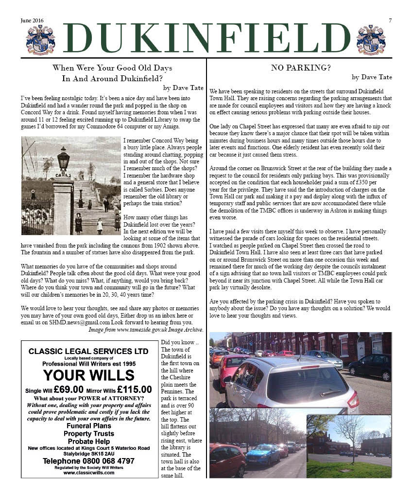 Dukinfield in June