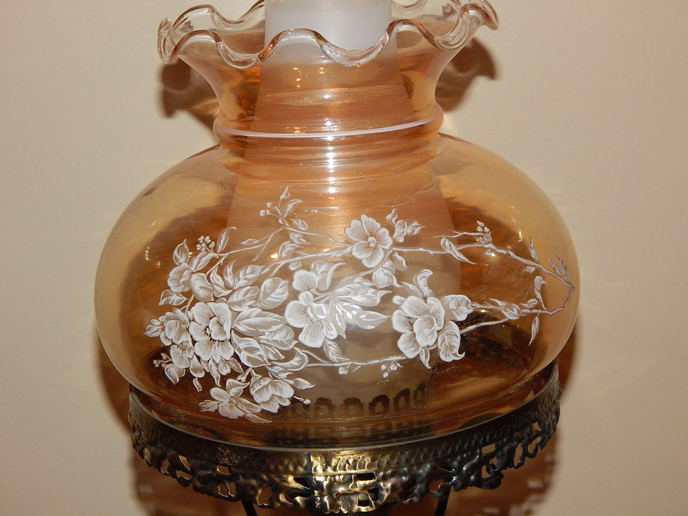 Thumbnail: Vintage GWTW Hurricane Lamp
