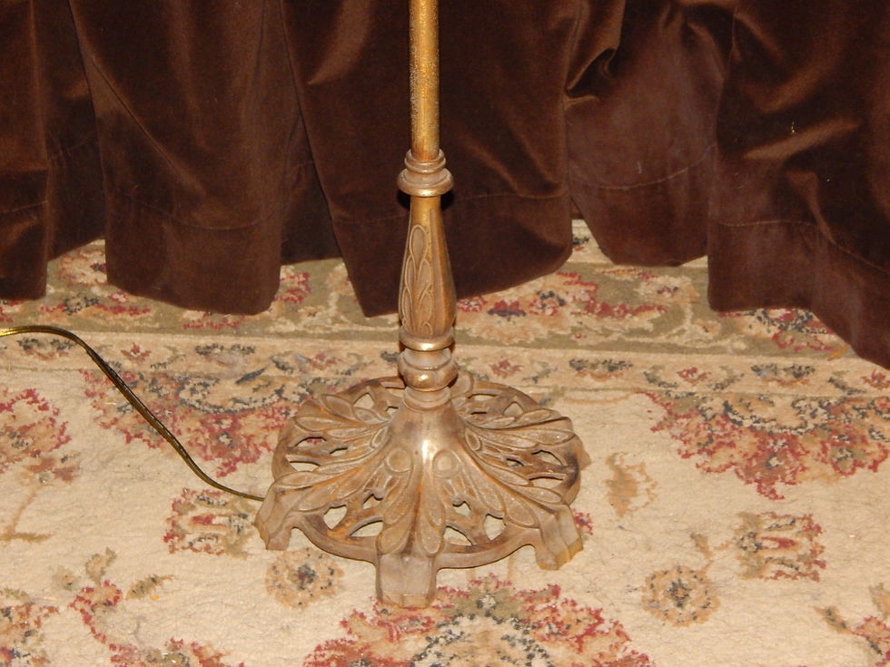 Thumbnail: Antique Miller Co Bridge Lamp