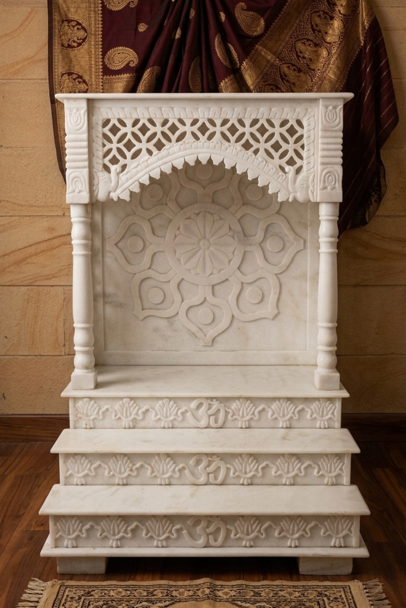 Ornate Jali Mandir