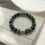 Thumbnail: rolling gypsy kambaba jasper beaded stretch bracelet