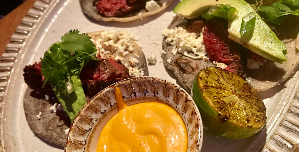 Filet tacos at Verdad Austin