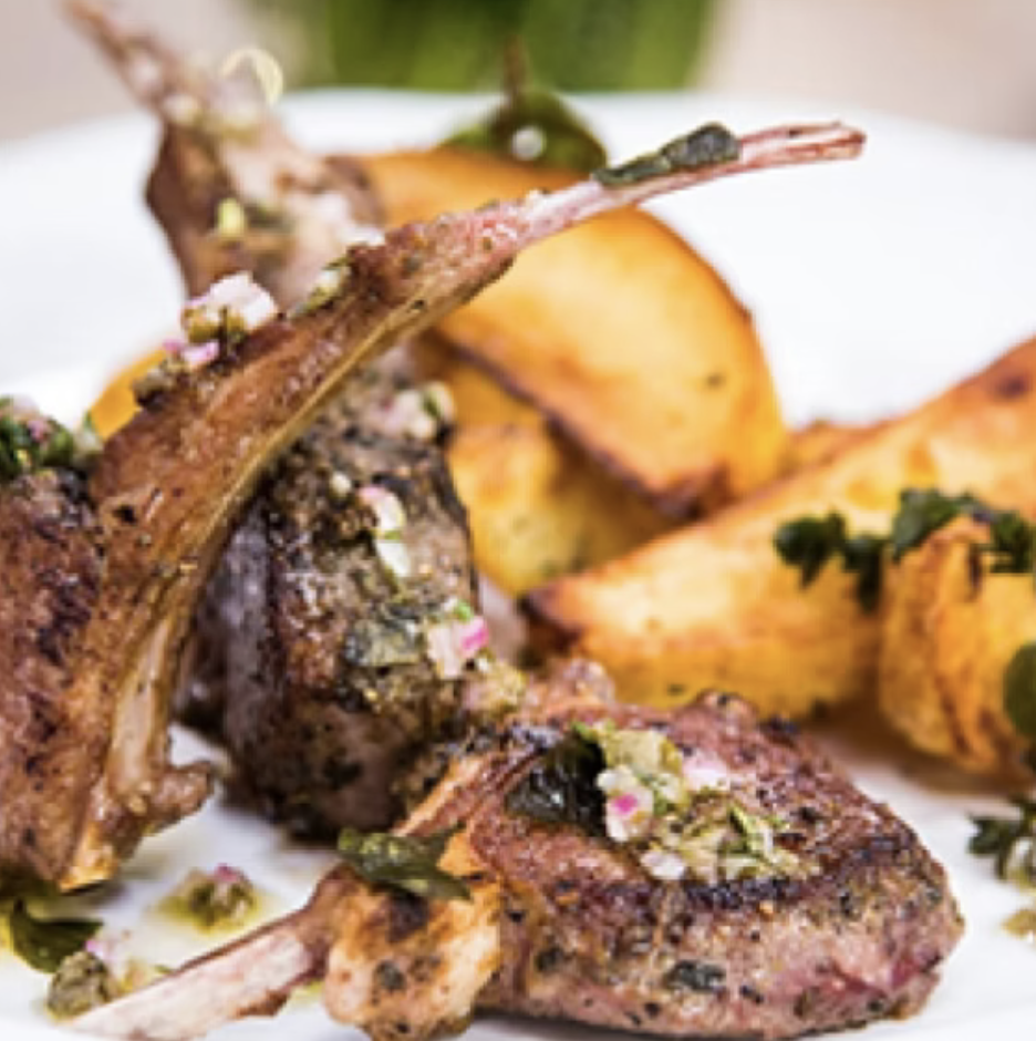 Arranged Food and Objects