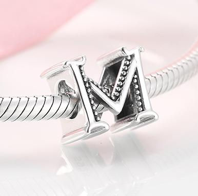 Letter M Charm
