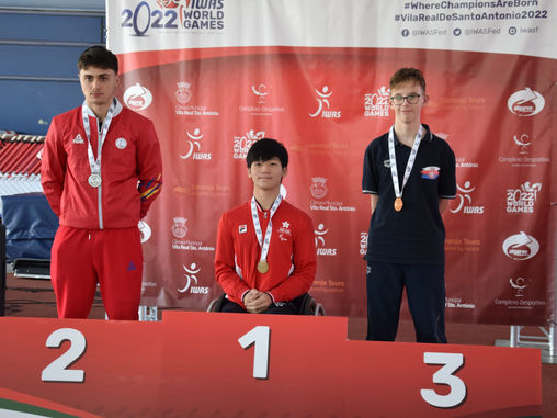 Matěj Staša na IWAS World Games 2022!