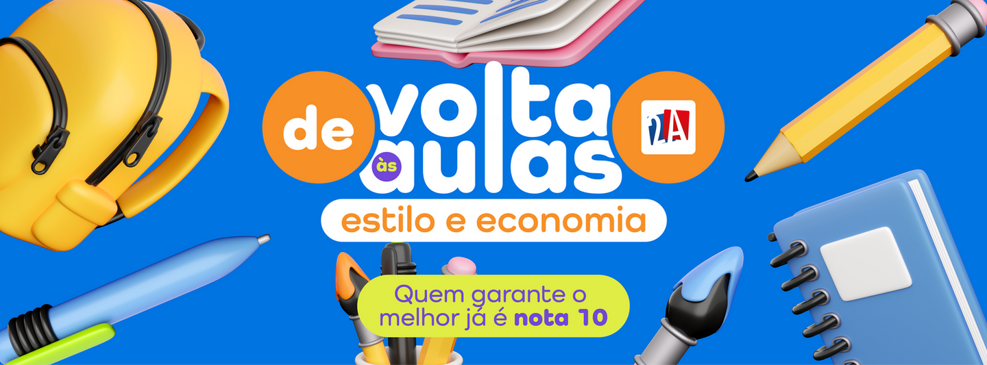PEÇA DE FACHADA DE LOJA - DE VOLTA ÀS AULAS 2A