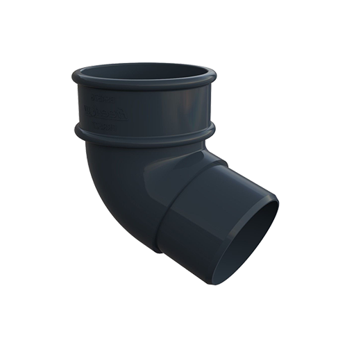 Offset Bend - Anthracite Round