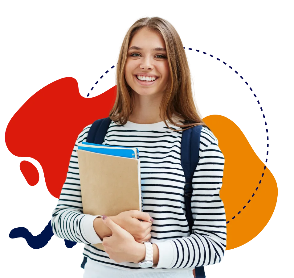 Girl Checking NEET Exam Dates