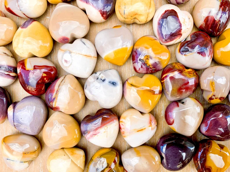 Thumbnail: Mookalite Jasper Hearts