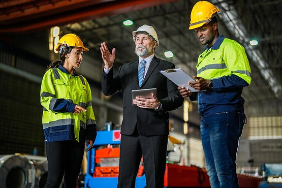 senior-boss-manager-inspecting-with-staff-engineers-woman-african-manteam-checking-constru