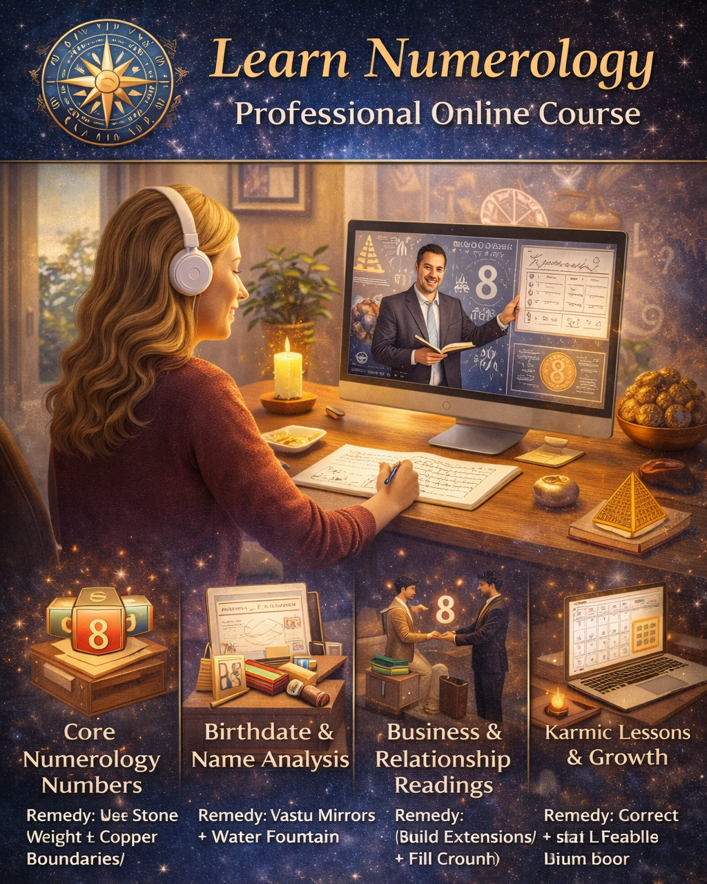 Learn Numerology – Professional Online Course