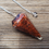 Thumbnail: Orgone Red Jasper Gemstone Faceted Pandulum