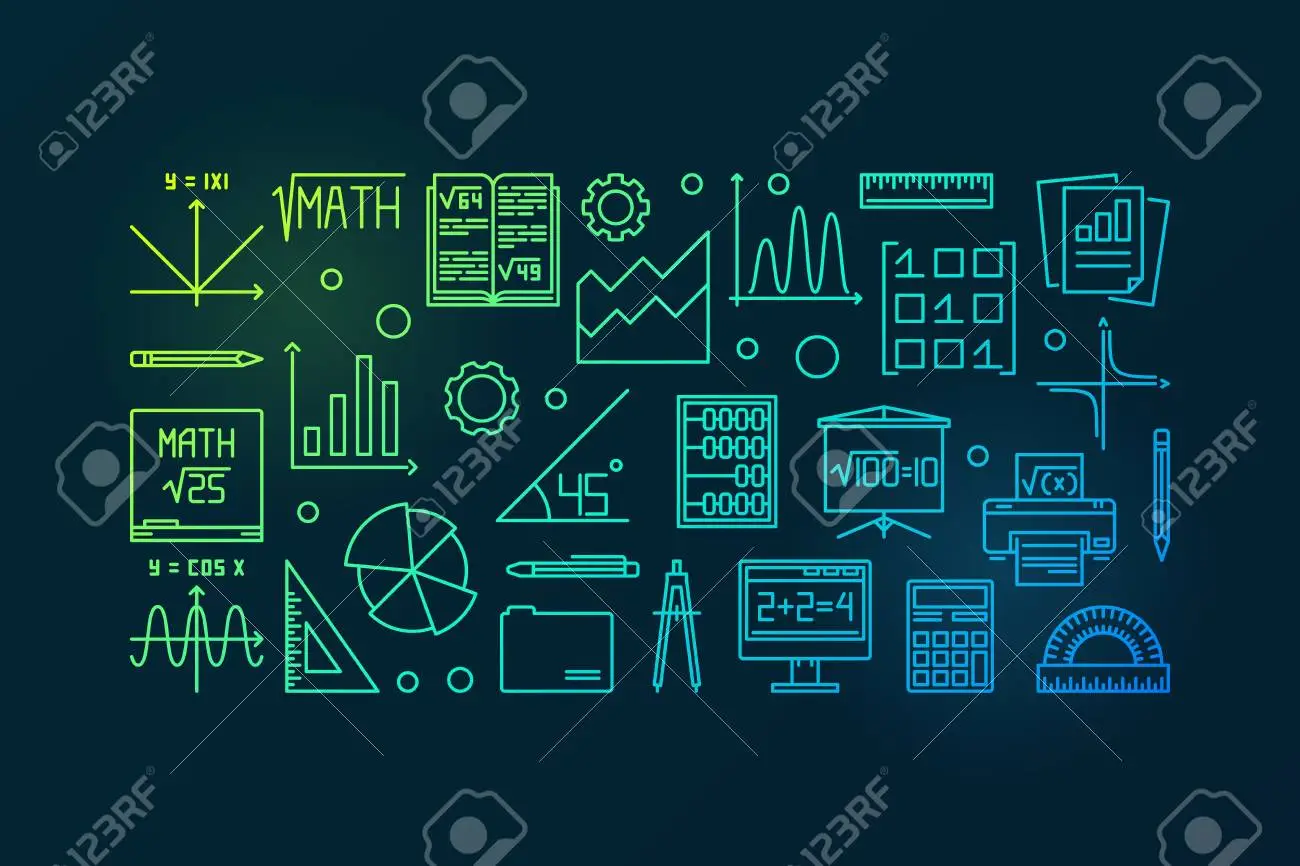 92242598-mathematics-vector-colorful-thin-line-banner-vector-linear-education-and-science-