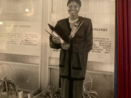 Some African graduates from Patrice Lumumba University in Moscow in the 1980s.