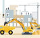 transportation-workers-construction-site-transportation-workers-construction-site-illustra