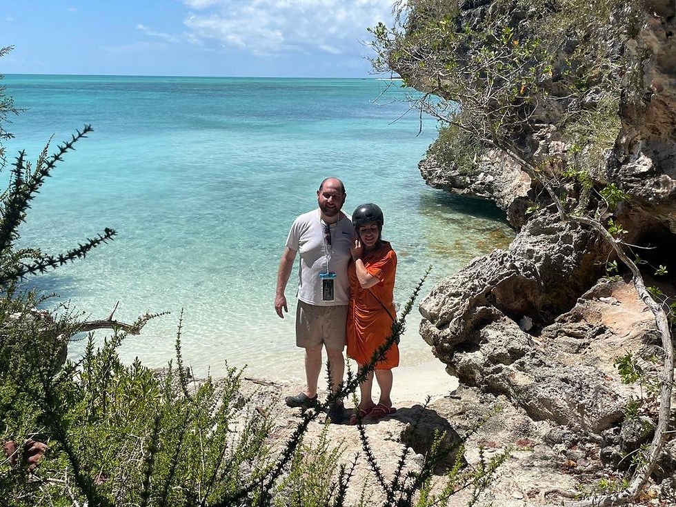 Tourist on Island