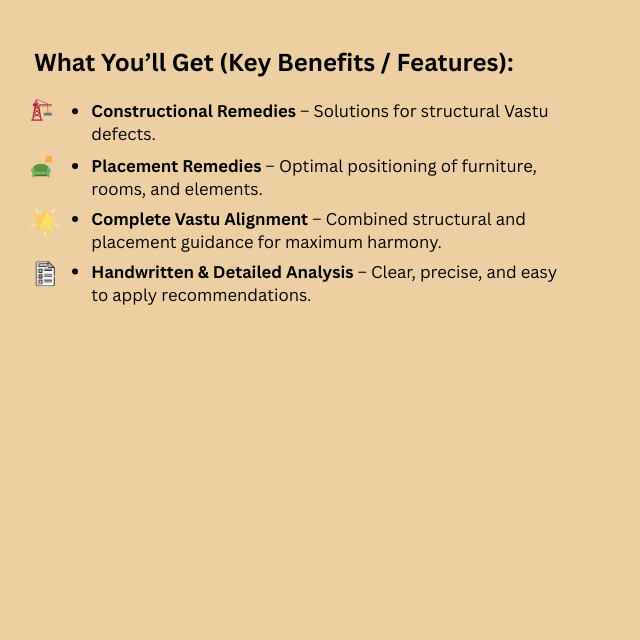 Thumbnail: House Vastu Solutions – Complete Construction & Placement Remedies