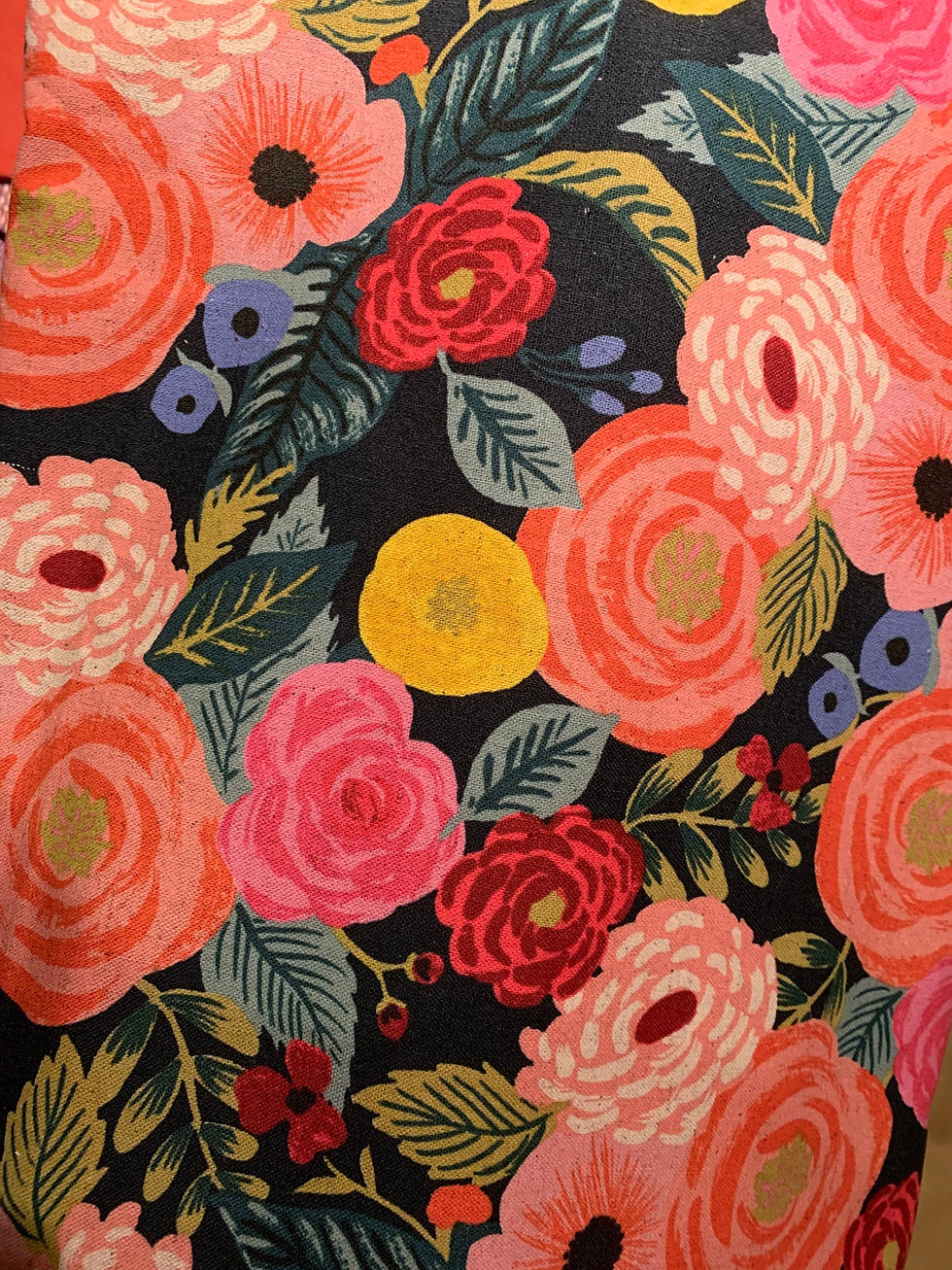 Thumbnail: Flower Makeup Bags/ Craft Bag/ Small Clutch Bag/ Knitting Bag/ Purse / Flower Pu