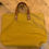 Thumbnail: Mustard Waxed Canvas Bag, Canvas Bag Shoulder Bag, Shopper, Handbag, Business Ba