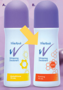 Roll-on Deodorant - White Result- Firming - 75mL