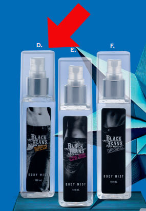 BodyMist - Black Jeans - Ripped - 100mL