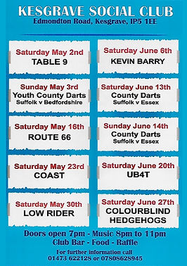 Kesgrave SC - Kevin Barry 2026