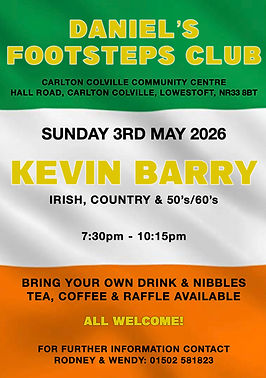 Daniel's Footsteps - Kevin Barry 2026-05-03