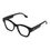 Thumbnail: Unisex glasses frame Omar Black