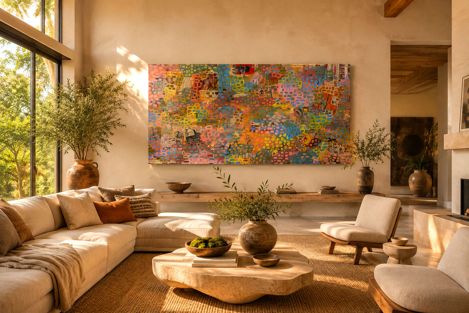 Orange Groves Original Painting
