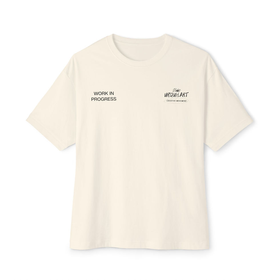 Thumbnail: Work in Progress Oversized T-Shirt