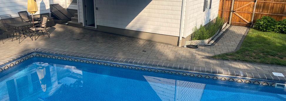 Motorized retractable awning installed in Roseland, NJ Essex County.  