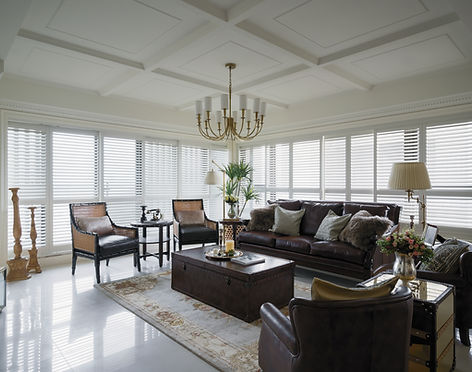Normandyâ„¢ Shutters Installed in North Jersey Living Room
