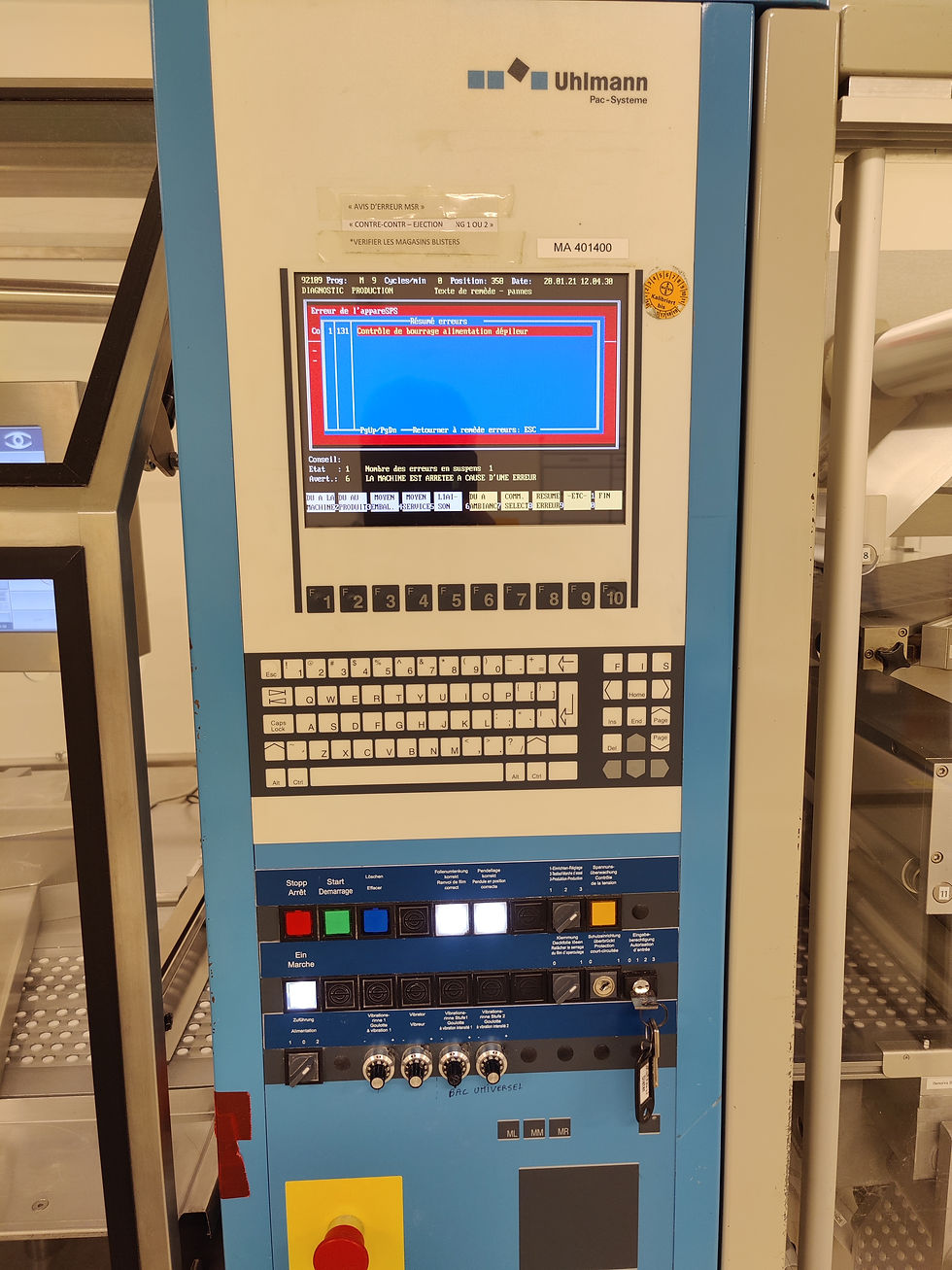 Miniature : Packaging Line-Uhlmann-BLD01