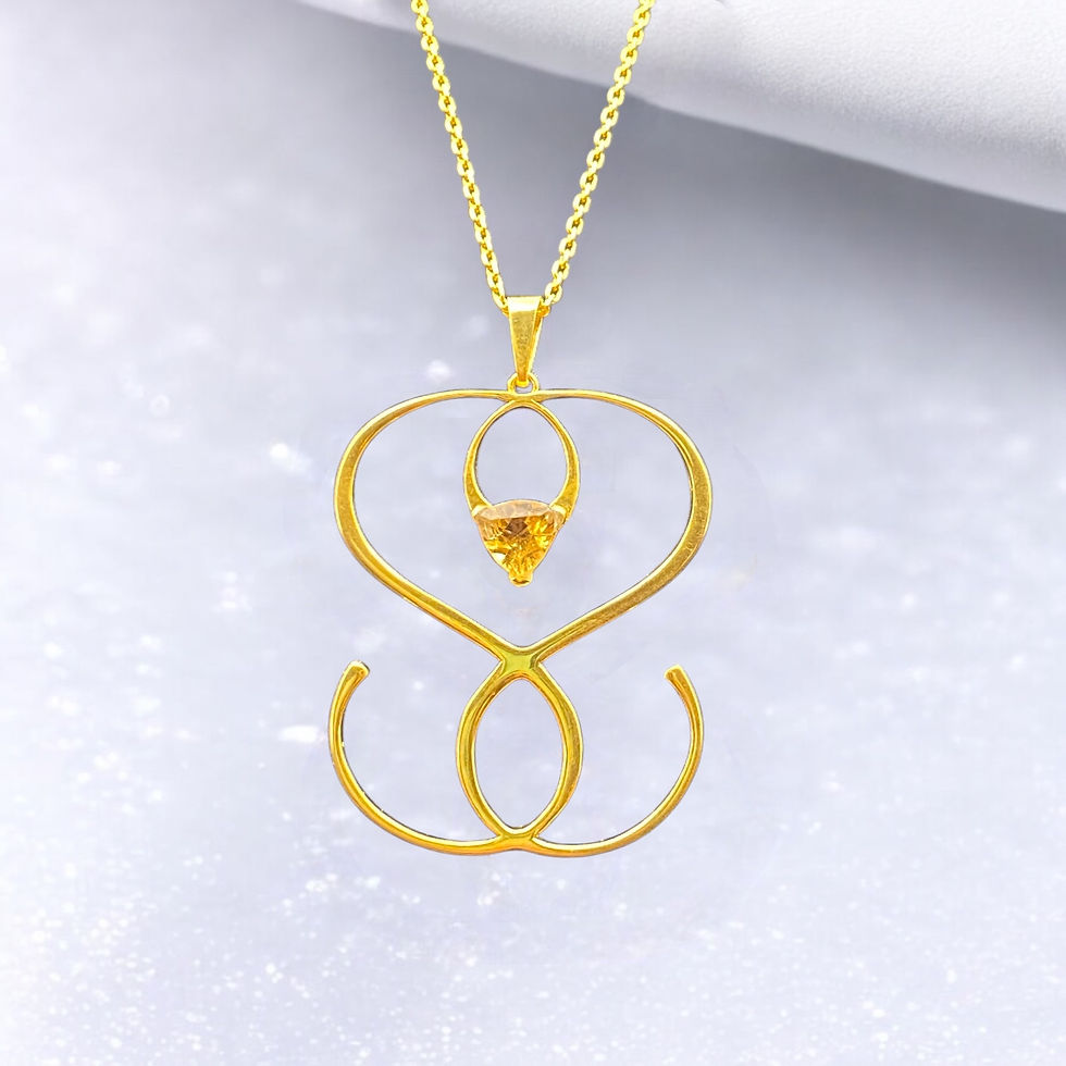 Thumbnail: Signature Gold - Citrine, Amethyst