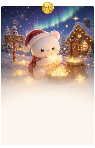Neige la messagère du père noel