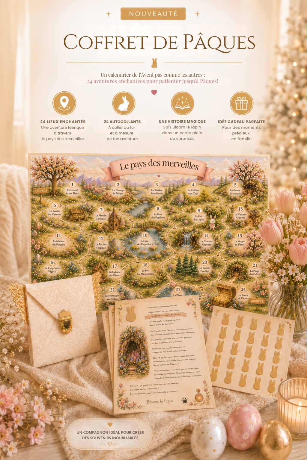Coffret de Pâques - L'aventure du lapin de Pâques