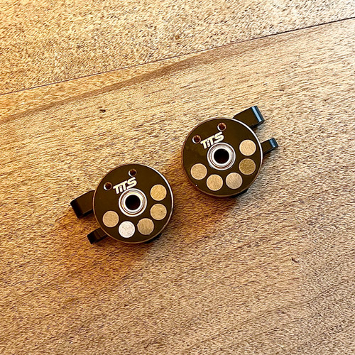 Slug Knucks Brass & Tungsten Knuckles Scx24/ Trx4M | Tiny Terrains Rock C