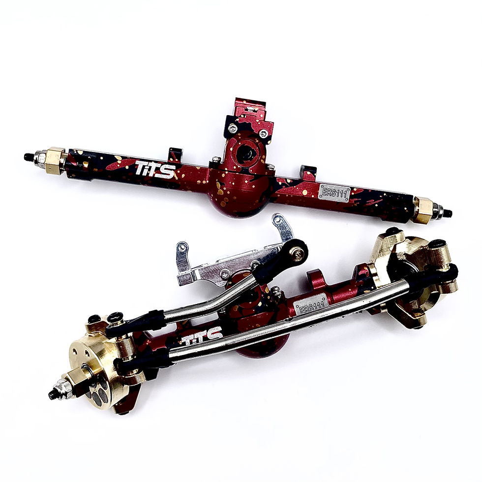 Thumbnail: SCX24 +8mm Aluminum Axles | TiTS EightRox Axle Upgrade