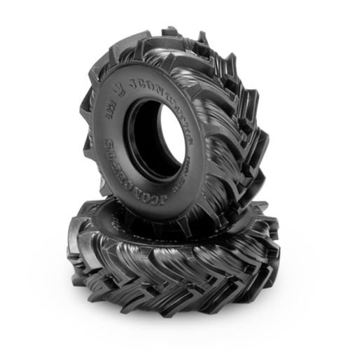 SCX24 JConcepts Fling King 1.0 Tires 63mm | Green Compound