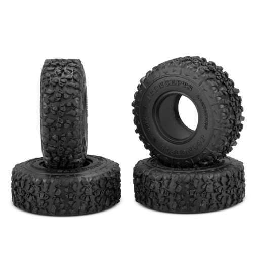 SCX24 JConcepts Landmine 1.0 Tires 52mm | Green Compound