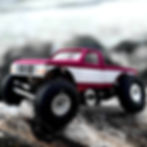 Thumbnail: SCX24 1.0 aluminum Terrain Twister wheels by Tiny Terrains RC for lightweight strength, precise fitment, and improved rock cr