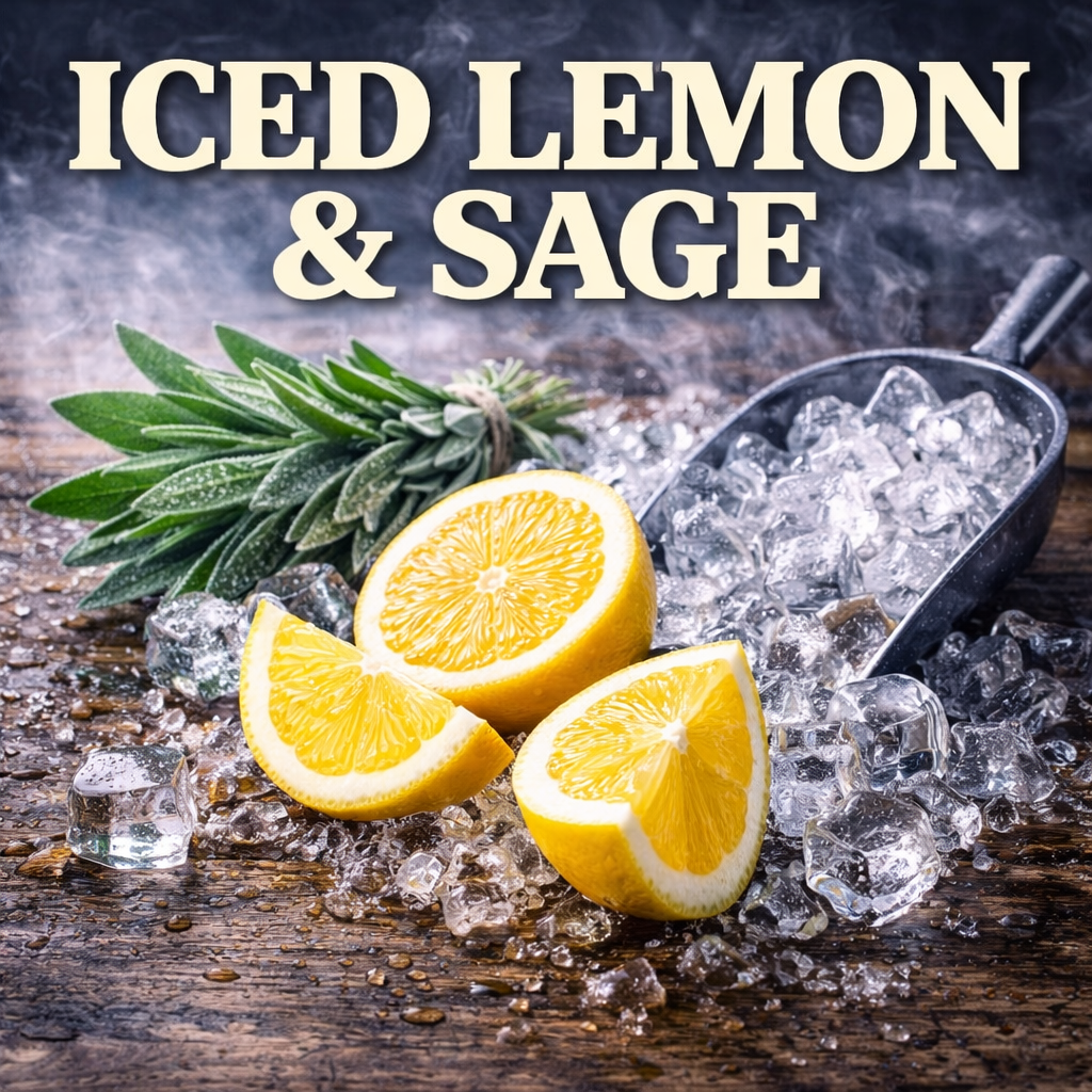 Iced Lemon & Sage