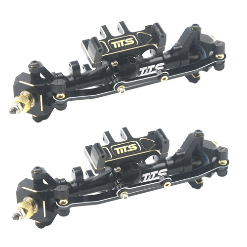SCX24 12Cv2 Front Axle Set | TiTS Axle Upgrade