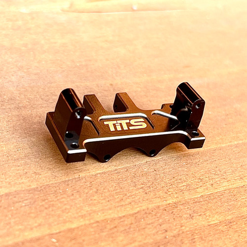 Brass Servo Bracket TiTS RC Universal Servo Bracket SCX24 | Tiny Terrains Rock C