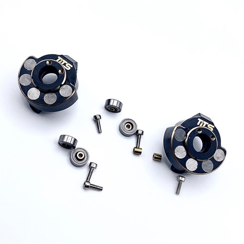 SCX24 Brass & Tungsten Knuckles | TiTS iSO Rock Knockers