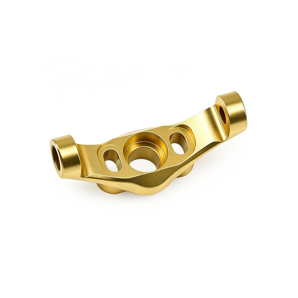 Max Terrain high clearance aluminum C-Hubs for SCX24 and TRX4M