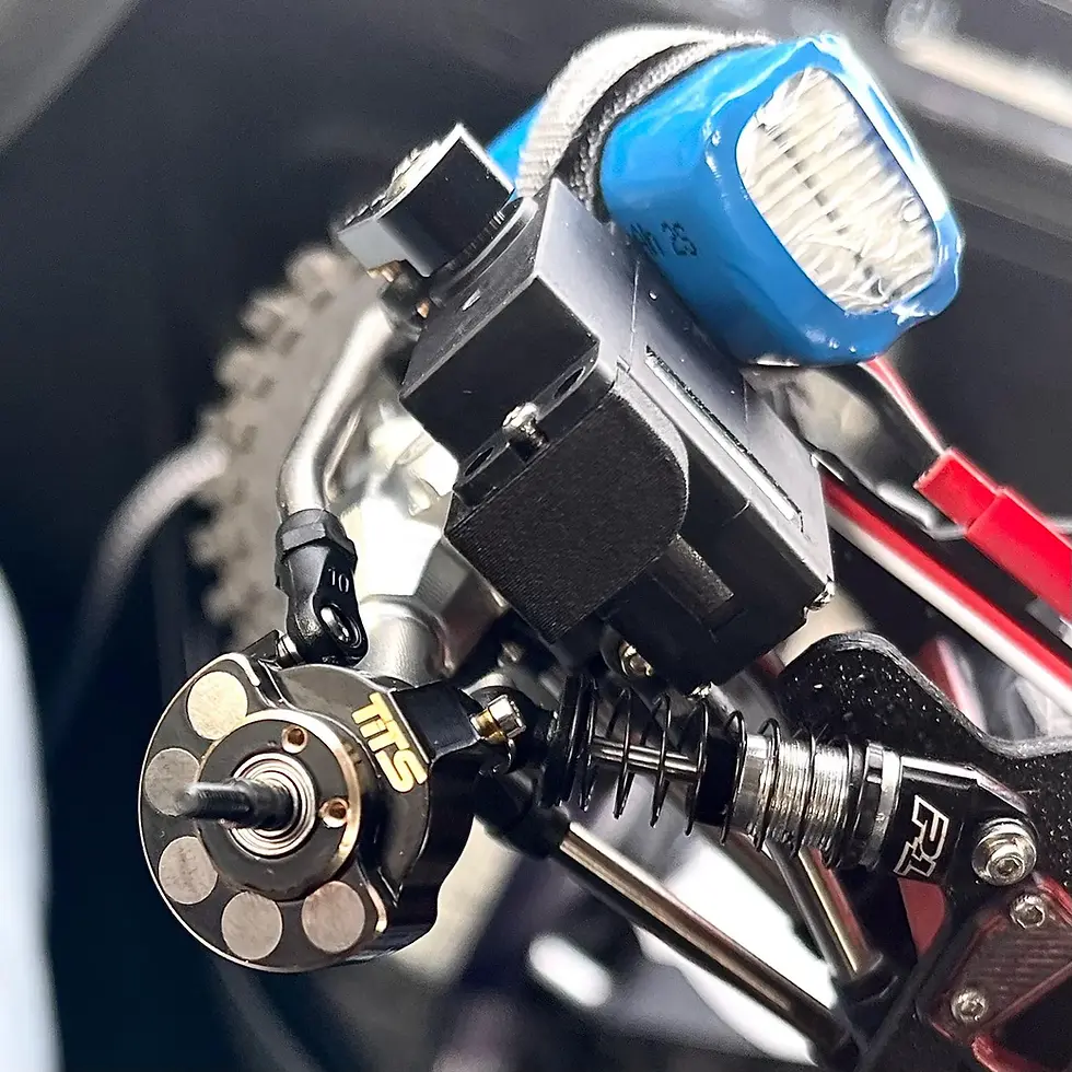 Thumbnail: SCX24 crawler with heavy knuckles for traction