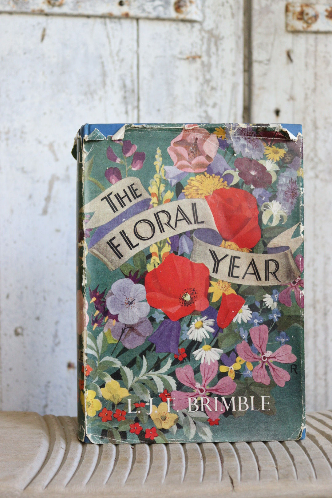 The Floral Year - Vintage Decorative Book