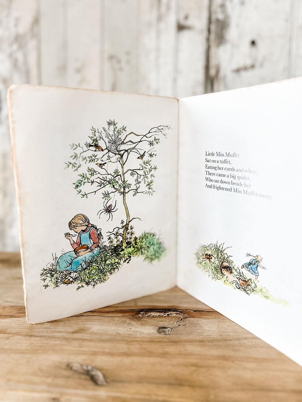 Thumbnail: Vintage Nursery Rhymes Book